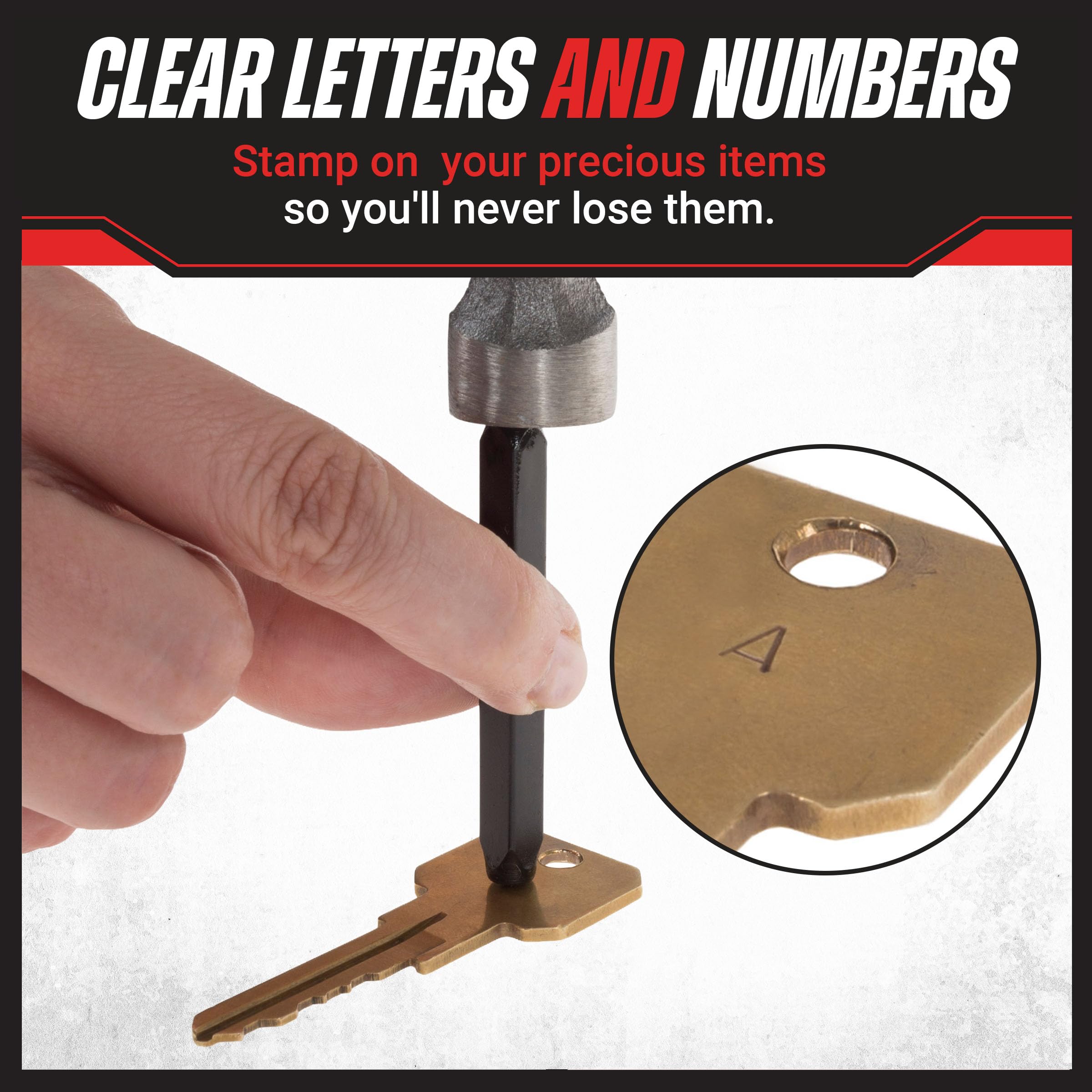 Amazon.com: Stalwart - 75-ST6040 Letter and Number Steel Punch